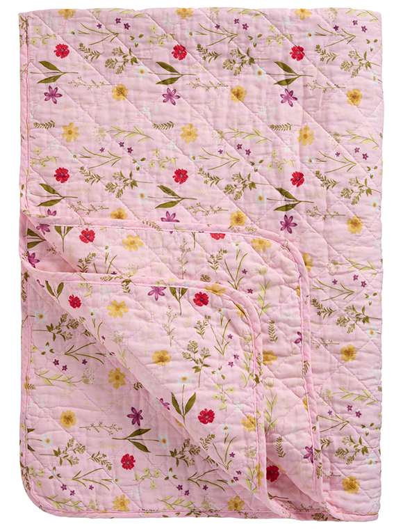 Baumwoll Quilt 130x180, Muster v. Ib Laursen &#9733; Kundenbewertung "Sehr gut" &#9733; 12&percnt; Rabatt für Neukunden &#9733; Schnell verschickt &#9733; Günstig bei car-Moebel.de