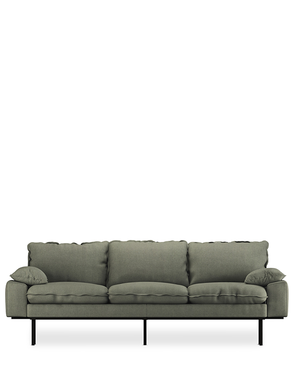 Retro 3er Sofa von HKliving &#9733; Kundenbewertung "Sehr gut" &#9733; 12&percnt; Rabatt für Neukunden &#9733; Schnell verschickt &#9733; Jetzt günstig kaufen bei car-Moebel.de
