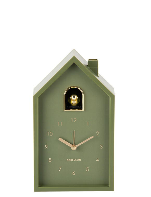 Wecker Modern Cuckoo Oro von Karlsson &#9733; Kundenbewertung "Sehr gut" &#9733; 12&percnt; Rabatt für Neukunden &#9733; Schnell verschickt &#9733; Jetzt bei car-Moebel.de