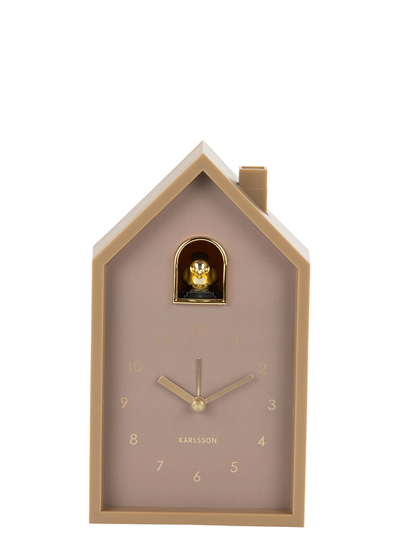 Wecker Modern Cuckoo Oro von Karlsson &#9733; Kundenbewertung "Sehr gut" &#9733; 12&percnt; Rabatt für Neukunden &#9733; Schnell verschickt &#9733; Jetzt bei car-Moebel.de