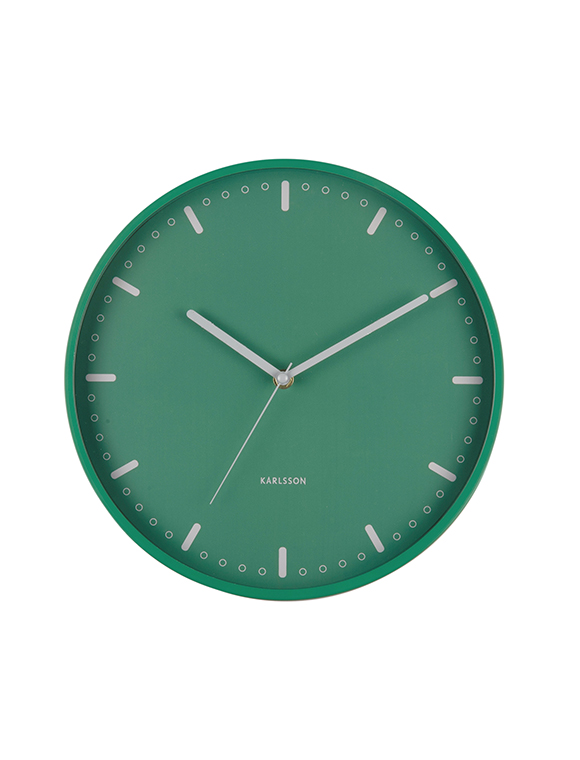 Wanduhr Cool Retro Ø30 cm von Karlsson  &#9733; Kundenbewertung "Sehr gut" &#9733; 12&percnt; Rabatt für Neukunden &#9733; Schnell verschickt &#9733; bei car-Moebel.de