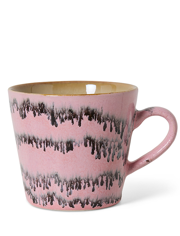 Cappuccinotasse 70"s von HK Living &#9733; Kundenbewertung "Sehr gut" &#9733; 12&percnt; Rabatt für Neukunden &#9733; Schnell verschickt &#9733; Günstig bei car-Moebel.de
