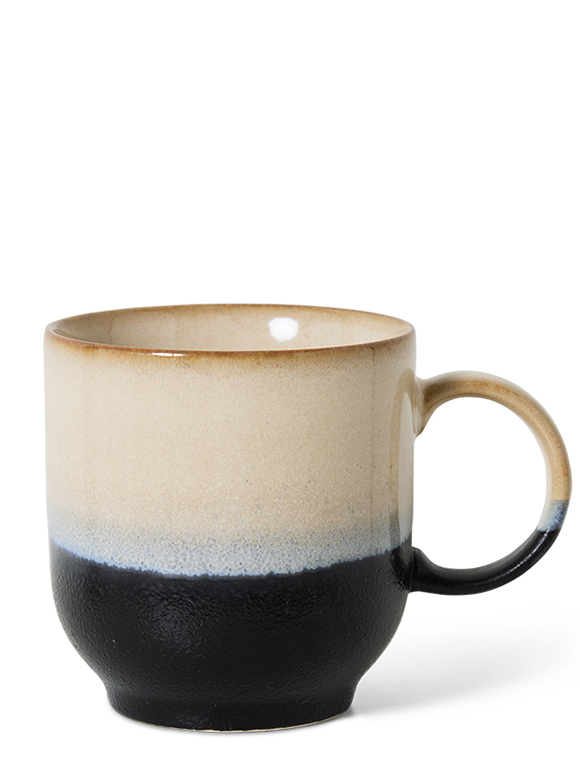Kaffeetasse 70"s Keramik von HKliving &#9733; Kundenbewertung "Sehr gut" &#9733; 12&percnt; Rabatt für Neukunden &#9733; Schnell verschickt &#9733; Günstig bei car-Moebel.de