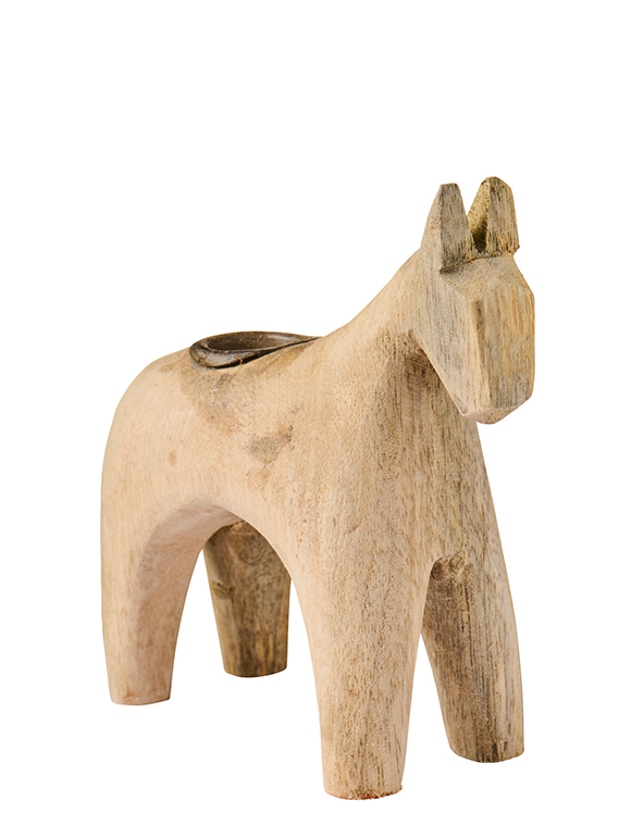 Kerzenhalter Pferd, Holz von Ib Laursen &#9733; Kundenbewertung "Sehr gut" &#9733; 12&percnt; Neukundenrabatt &#9733; Schnell verschickt &#9733; Jetzt bei car-Moebel.de
