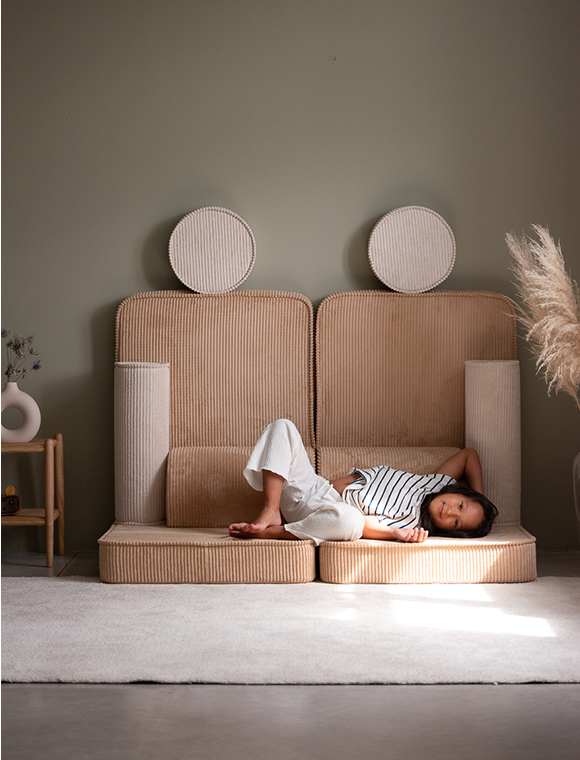 Modulares Kindersofa Settee von wigiwama &#9733; Kundenbewertung "Sehr gut" &#9733; 12&percnt; Rabatt für Neukunden &#9733; Schnell verschickt &#9733; Jetzt bei car-Moebel.de