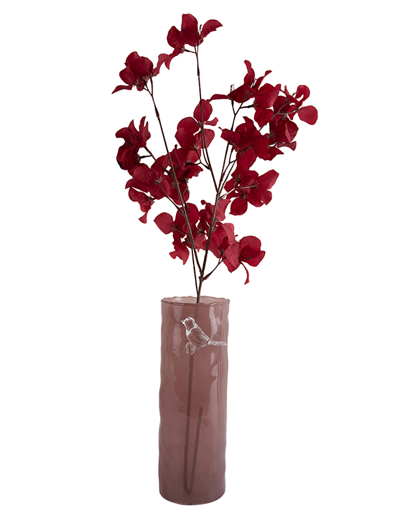 Vase 'Bird on Branch', Glas von present time &#9733; Kundenbewertung "Sehr gut" &#9733; 12&percnt; Rabatt für Neukunden &#9733; Schnell verschickt &#9733; Jetzt bei car-Moebel.de