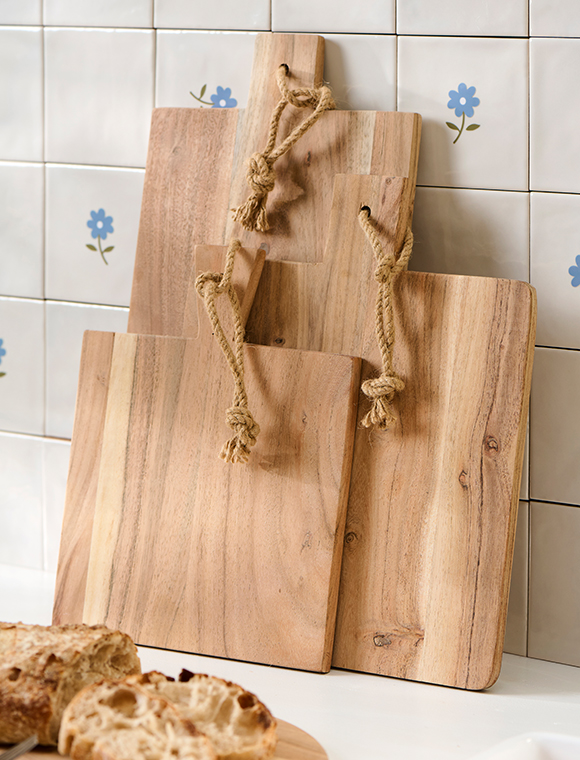 Schneidebrett, Akazie/Juteband v. Ib Laursen &#9733; Kundenbewertung "Sehr gut" &#9733; 12&percnt; Rabatt für Neukunden &#9733; Schnell verschickt &#9733; Jetzt bei car-Moebel.de
