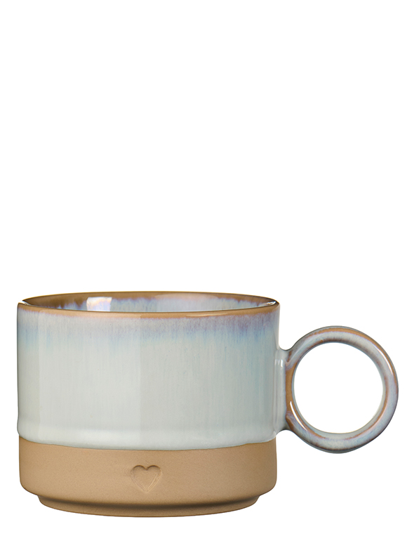 Tasse Heart aus Ton, 290 ml von Ib Laursen &#9733; Kundenbewertung "Sehr gut" &#9733; 12&percnt; Rabatt für Neukunden &#9733; Schnell verschickt &#9733; Günstig bei car-Moebel.de