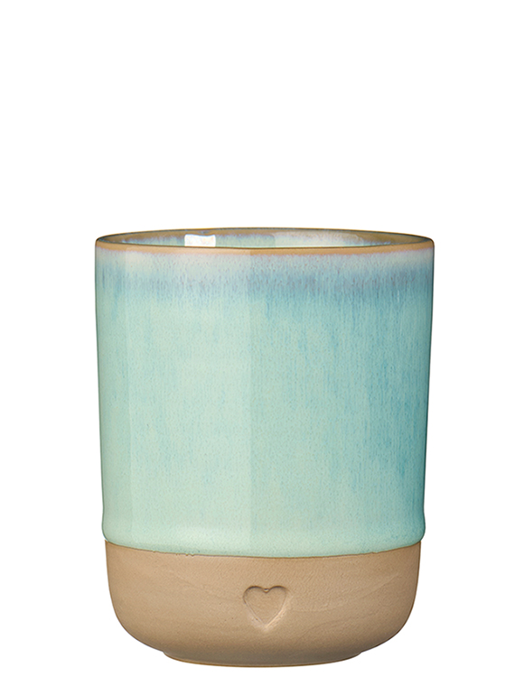 Becher Heart aus Ton, 190 ml von Ib Laursen &#9733; Kundenbewertung "Sehr gut" &#9733; 12&percnt; Rabatt für Neukunden &#9733; Schnell verschickt &#9733; Günstig bei car-Moebel.de