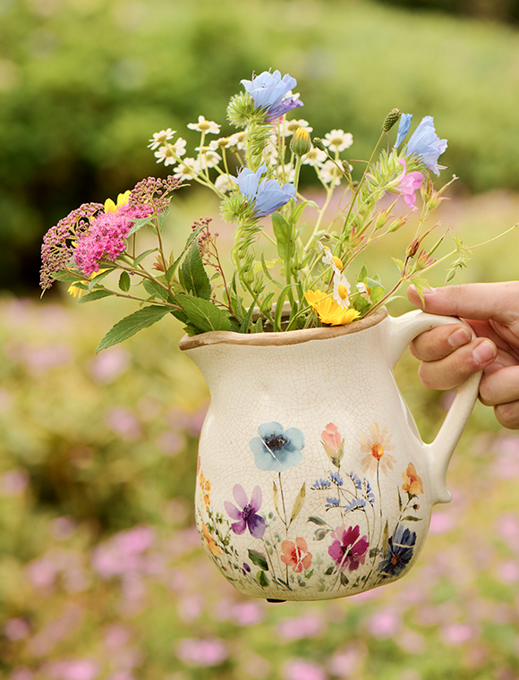 Keramik Vase Wildflowers von Ib Laursen &#9733; Kundenbewertung "Sehr gut" &#9733; 12&percnt; Neukundenrabatt &#9733; Schnell verschickt &#9733; Jetzt bei car-Moebel.de