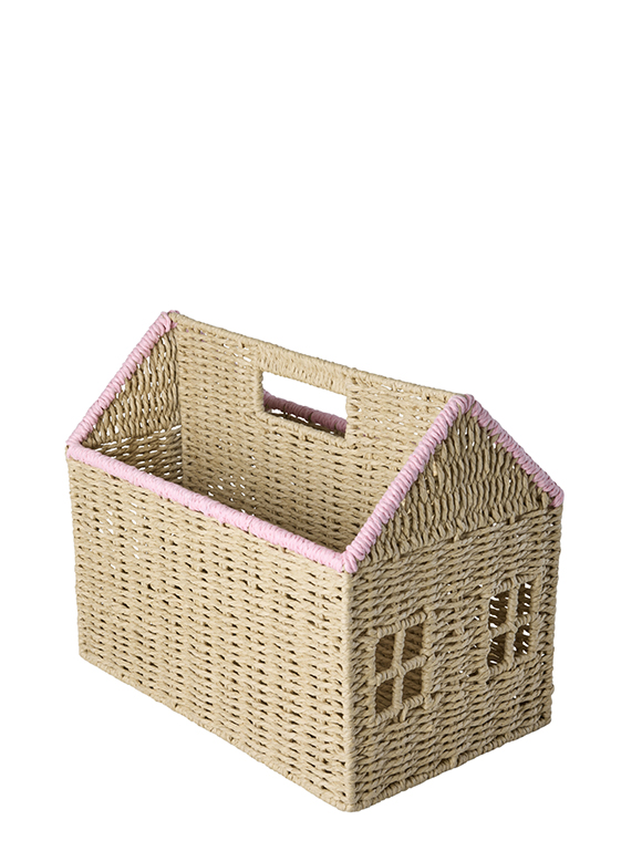 Aufbewahrungskorb Haus 30x21x35 von rice &#9733; Kundenbewertung "Sehr gut" &#9733; 12&percnt; Rabatt für Neukunden &#9733; Schnell verschickt &#9733; Jetzt bei car-Moebel.de