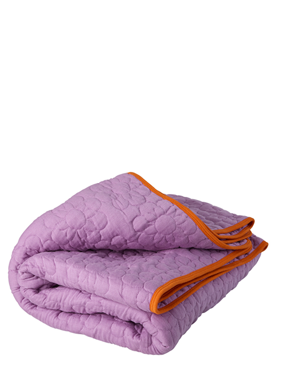 Decke 130x180 cm, Blumenmuster von rice &#9733; Kundenbewertung "Sehr gut" &#9733; 12&percnt; Rabatt für Neukunden &#9733; Schnell verschickt &#9733; Jetzt bei car-Moebel.de