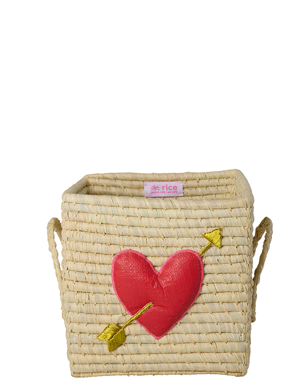 bestickter Bastkorb 20x20x20, Henkel von rice &#9733; Kundenbewertung "Sehr gut" &#9733; 12&percnt; Rabatt für Neukunden &#9733; Schnell verschickt &#9733; Jetzt bei car-Moebel.de