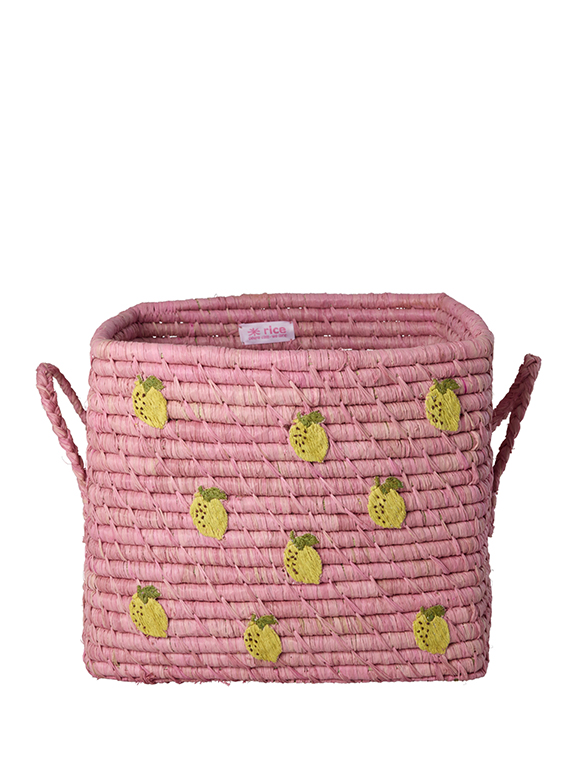 Quadratisch Raffia Aufbewahrungskorb von rice &#9733; Kundenbewertung "Sehr gut" &#9733; 12&percnt; Rabatt für Neukunden &#9733; Jetzt günstig kaufen bei car-Moebel.de