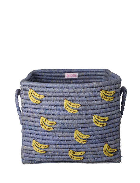 Quadratisch Raffia Aufbewahrungskorb von rice &#9733; Kundenbewertung "Sehr gut" &#9733; 12&percnt; Rabatt für Neukunden &#9733; Jetzt günstig kaufen bei car-Moebel.de