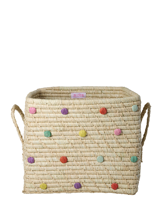 Quadratisch Raffia Aufbewahrungskorb von rice &#9733; Kundenbewertung "Sehr gut" &#9733; 12&percnt; Rabatt für Neukunden &#9733; Jetzt günstig kaufen bei car-Moebel.de