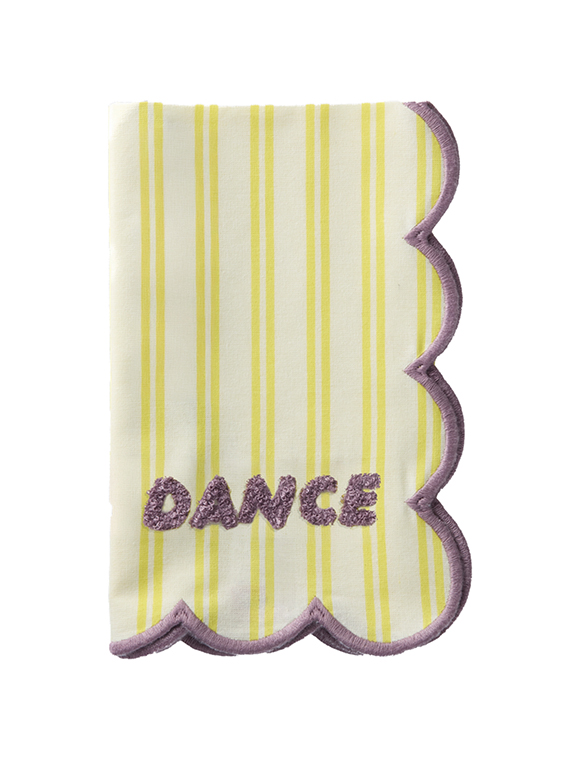 Stoffserviette 45x45, Streifen/Wellen von rice &#9733; Kundenbewertung "Sehr gut" &#9733; 12&percnt; Rabatt für Neukunden &#9733; Schnell verschickt &#9733; jetzt bei car-Moebel.de