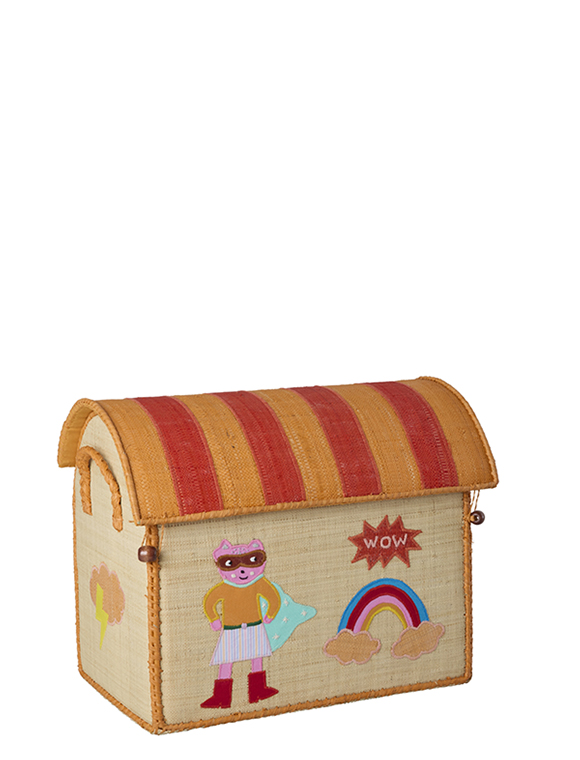 Raffia Aufbewahrungshaus Hero von rice &#9733; Kundenbewertung "Sehr gut" &#9733; 12&percnt; Rabatt für Neukunden &#9733; Schnell verschickt &#9733; Jetzt bei car-Moebel.de