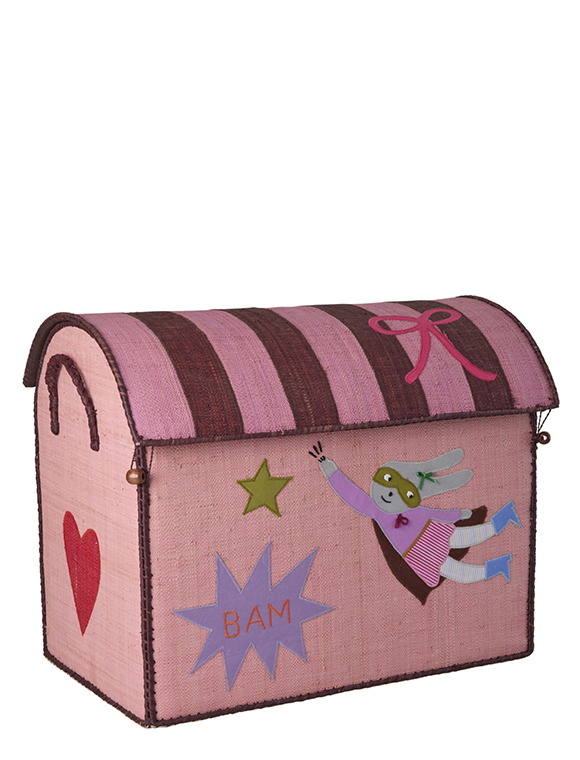 Raffia Aufbewahrungshaus Hero von rice &#9733; Kundenbewertung "Sehr gut" &#9733; 12&percnt; Rabatt für Neukunden &#9733; Schnell verschickt &#9733; Jetzt bei car-Moebel.de