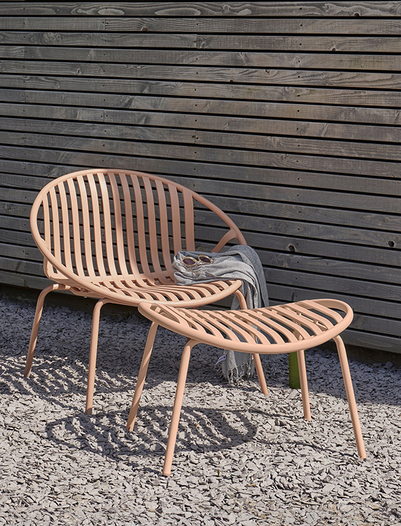 Gartensessel Bruce mit Hocker von WOOOD ★ Kundenbewertung "Sehr gut" ★ 12&percnt; Neukundenrabatt ★ Schnell verschickt ★ Günstig bei car-Moebel.de