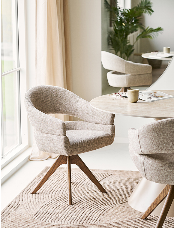 Esszimmerstuhl Dover mit Drehfunktion von House Nordic ★ Kundenbewertung "Sehr gut" ★ 12&percnt; Rabatt für Neukunden ★ Jetzt günstig kaufen bei car-Moebel.de