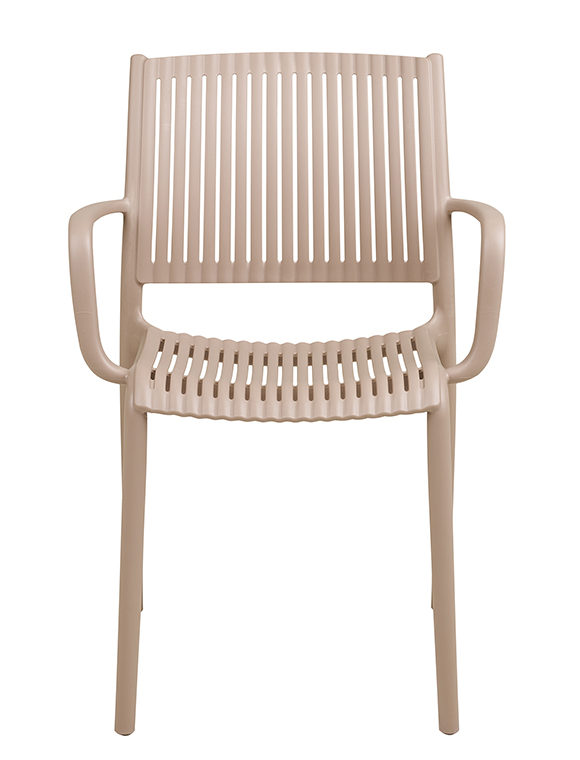 Stuhl Manzano aus Kunststoff in taupe von House Nordic ★ Kundenbewertung "Sehr gut" ★ 12&percnt; Rabatt für Neukunden ★ Jetzt günstig kaufen bei car-Moebel.de