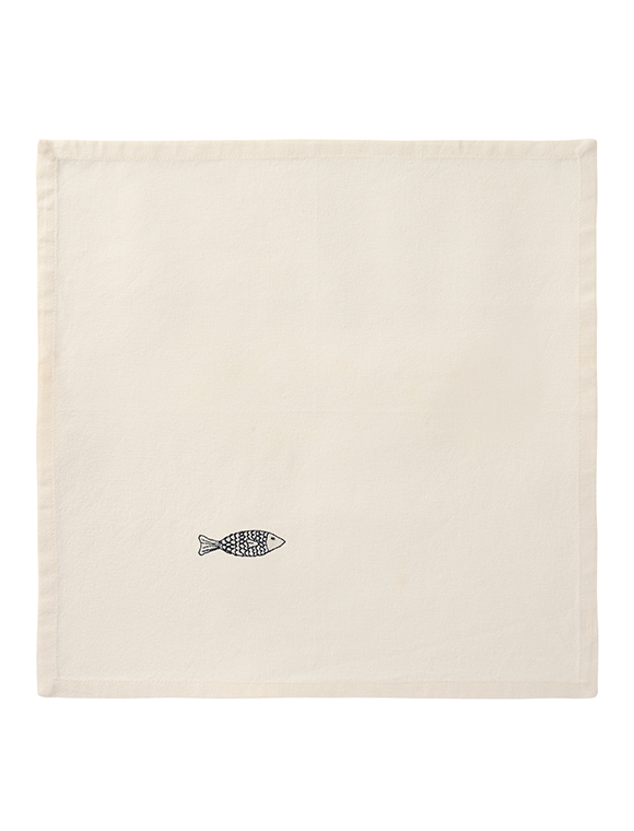 Stoffserviette 40x40 creme, bestickt Ib Laursen ★ Kundenbewertung "Sehr gut" ★ 12&percnt; Rabatt für Neukunden ★ Schnell verschickt ★ Günstig bei car-Moebel.de