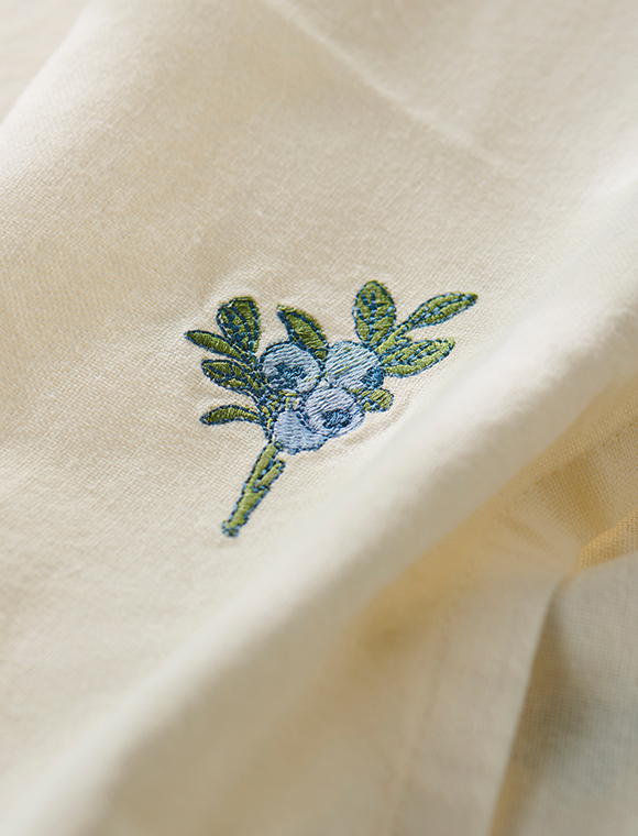 Stoffserviette 40x40 creme, bestickt Ib Laursen ★ Kundenbewertung "Sehr gut" ★ 12&percnt; Rabatt für Neukunden ★ Schnell verschickt ★ Günstig bei car-Moebel.de