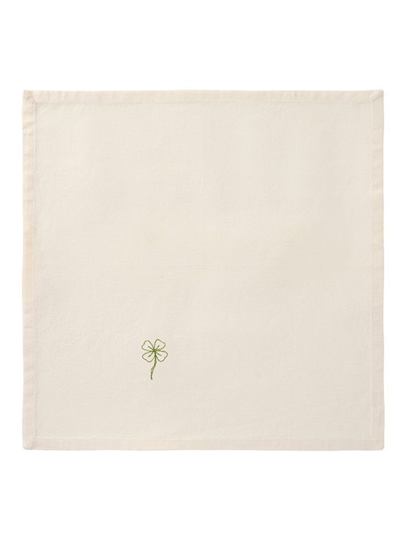 Stoffserviette 40x40 creme, bestickt Ib Laursen ★ Kundenbewertung "Sehr gut" ★ 12&percnt; Rabatt für Neukunden ★ Schnell verschickt ★ Günstig bei car-Moebel.de