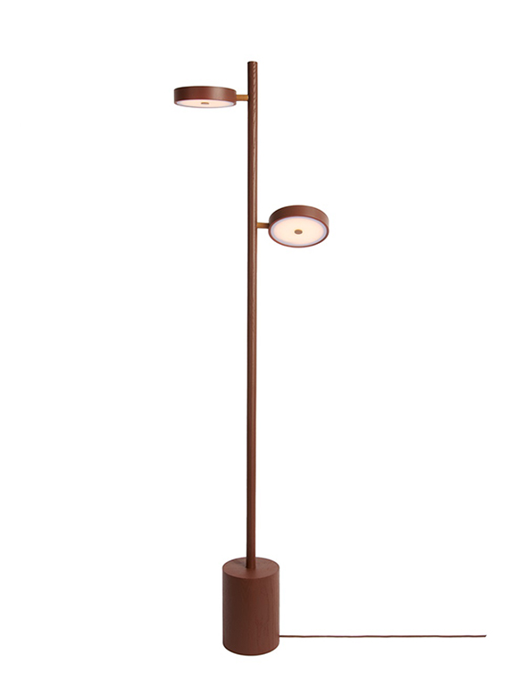 Stehlampe Eschenholz, 2-flammig, Okinawa von Good & Mojo ★ Kundenbewertung "Sehr gut" ★ 12&percnt; Rabatt für Neukunden ★Schnell verschickt ★ car-Moebel.de