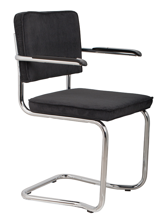 Stuhl Ridge Kink Rib, Armlehnen von Zuiver ★ Kundenbewertung "Sehr gut" ★ 12&percnt; Neukundenrabatt ★ Schnell verschickt ★ Jetzt bei car-Moebel.de