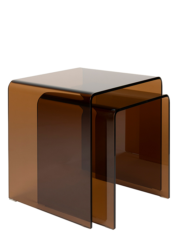 2er Set Beistelltische Vetro, Glas v. Dutchbone ★ Kundenbewertung "Sehr gut" ★ 12&percnt; Rabatt für Neukunden ★ Schnell verschickt ★ Jetzt bei car-Moebel.de