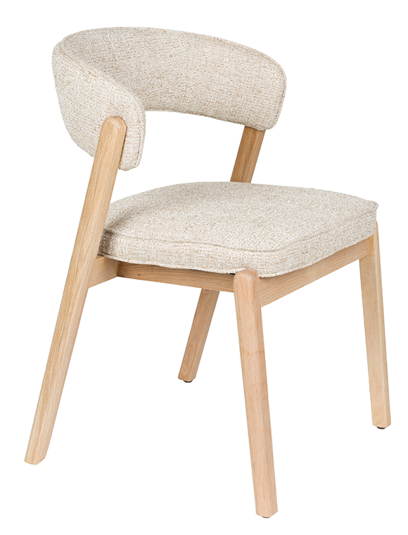 Stuhl Bright aus Eiche mit Textilbezug v. Zuiver ★ Kundenbewertung "Sehr gut" ★ 12&percnt; Neukundenrabatt ★ Schnell verschickt ★ Jetzt bei car-Moebel.de