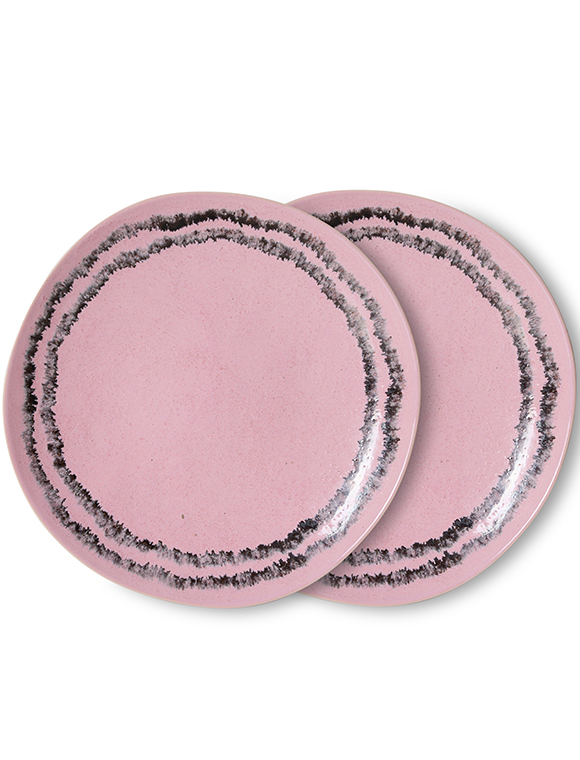 2er Set Beilagenteller Ø22 cm, 70s von HKliving ★ Kundenbewertung "Sehr gut" ★ 12&percnt; Rabatt für Neukunden ★ Schnell verschickt ★ Bei car-Moebel.de