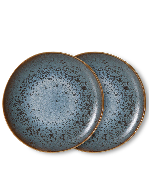 2er Set Beilagenteller Ø22 cm, 70s von HKliving ★ Kundenbewertung "Sehr gut" ★ 12&percnt; Rabatt für Neukunden ★ Schnell verschickt ★ Bei car-Moebel.de