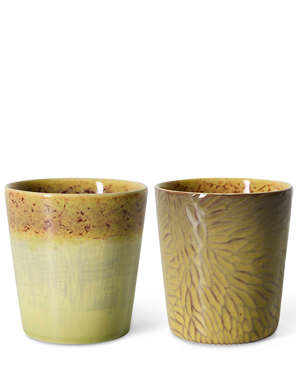 2er Set Coffee Mugs Van Gogh, 70s v. HKliving ★ Kundenbewertung "Sehr gut" ★ 12&percnt; Rabatt für Neukunden ★ Schnell verschickt ★ Bei car-Moebel.de