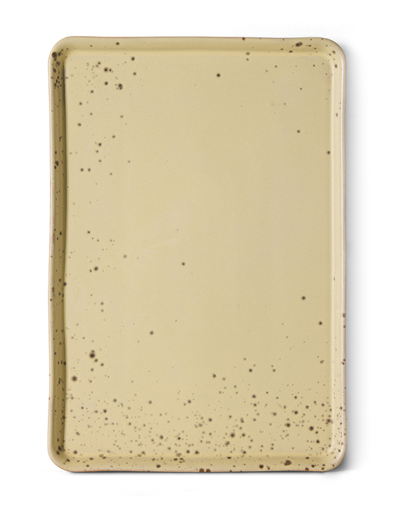 großes Tablett, 33x22,5 cm, 70s Keramik von HKliving ★ Kundenbewertung "Sehr gut" ★ 12&percnt; Neukundenrabatt ★ Schnell verschickt ★ Bei car-Moebel.de